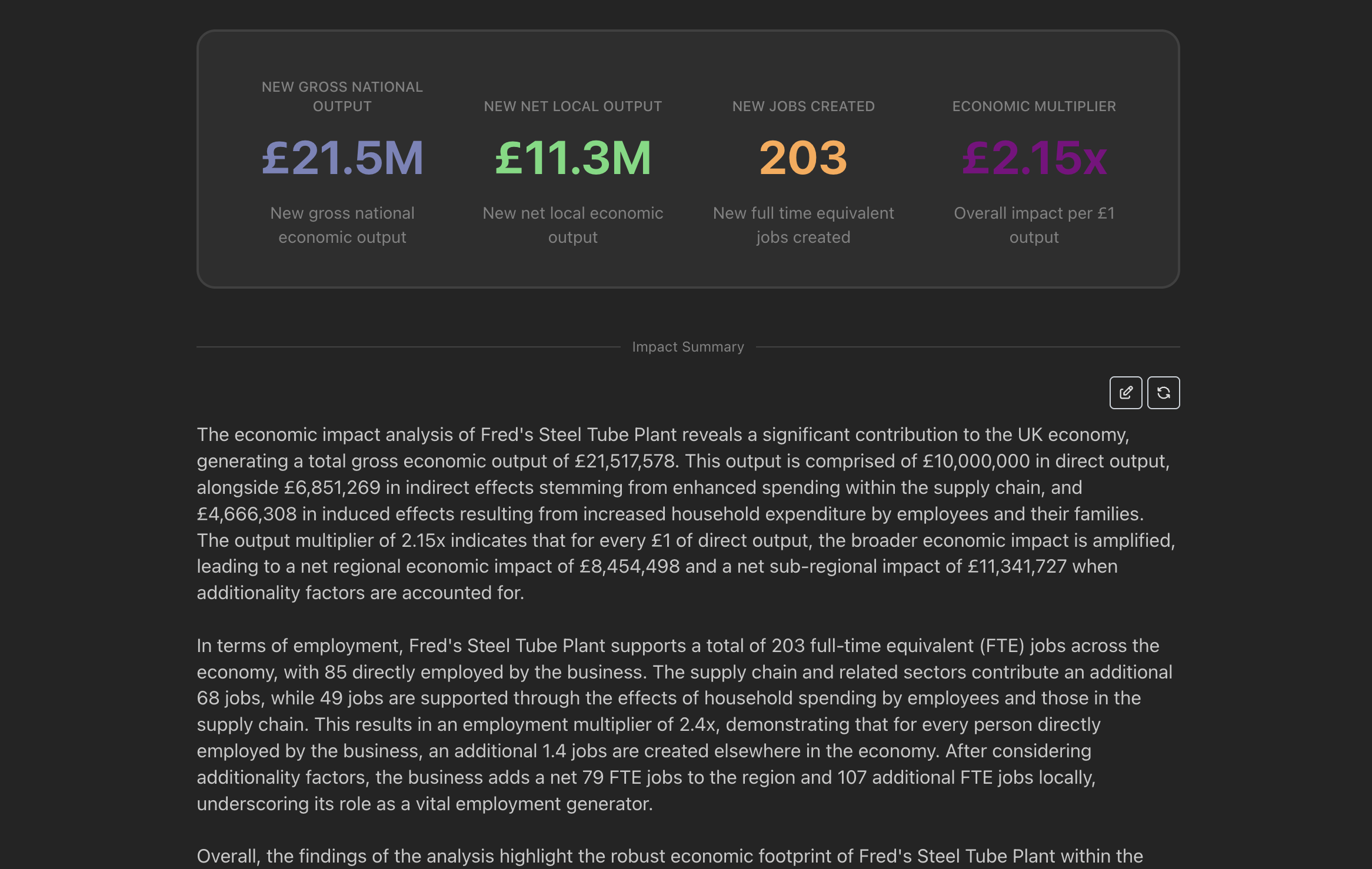 Examine automated outputs